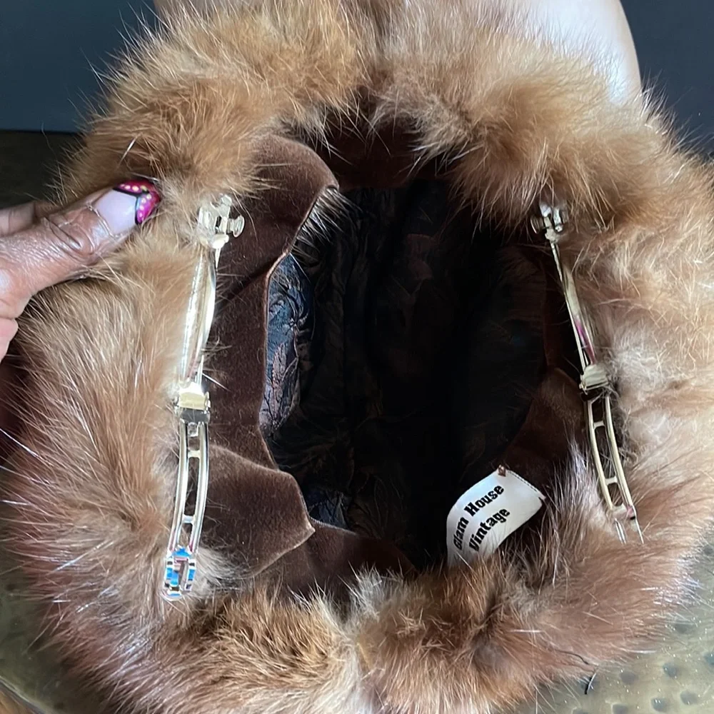 Vintage Mink Fur Tam Hat - Picture 11 of 14